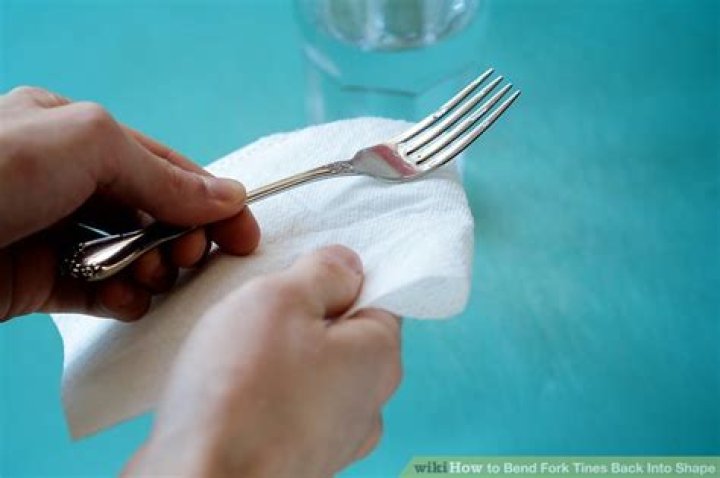 How do you bend fork tines