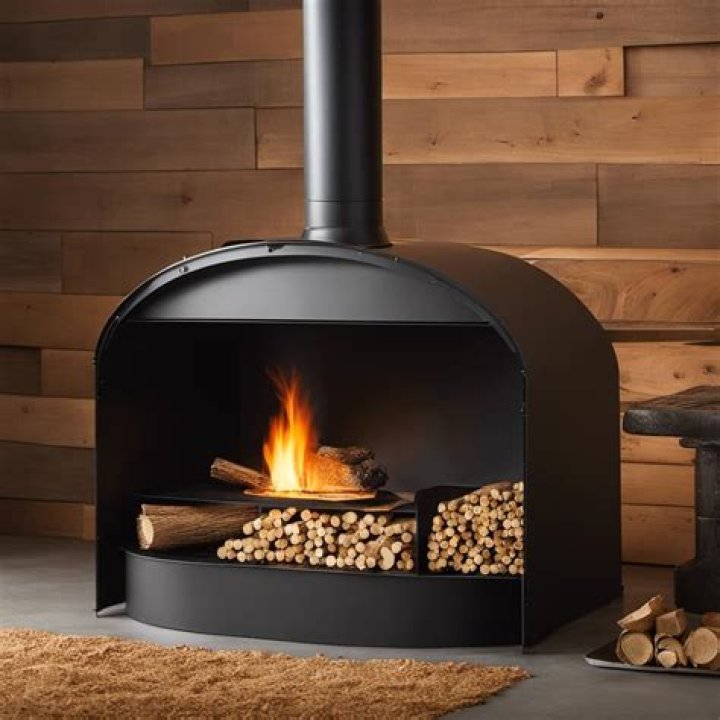 How do you blacken a wood burner