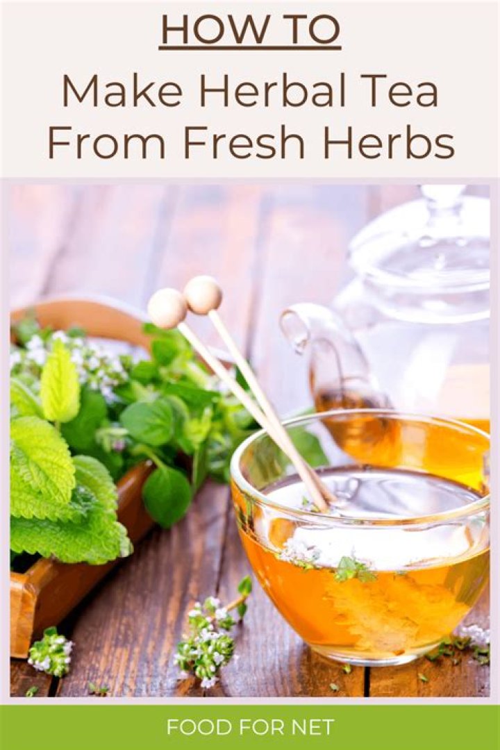 How do you boil herbal tea