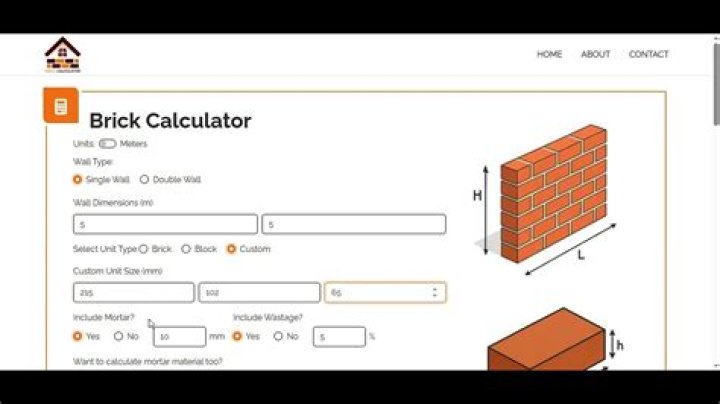How do you calculate bricks for stairs