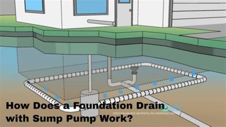 How do you drain a sump pump