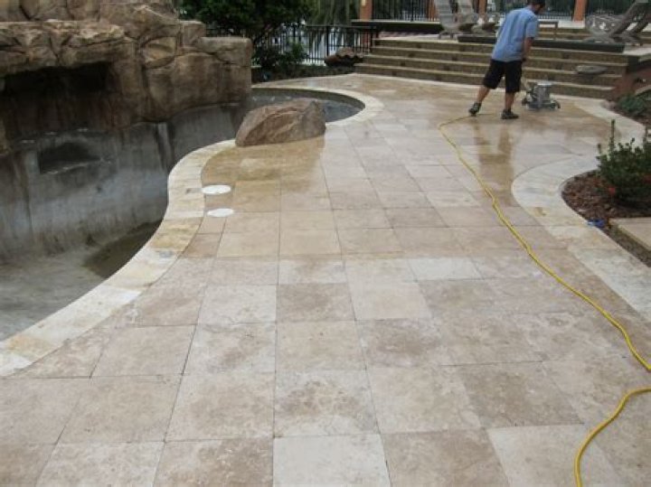 How do you maintain travertine floors