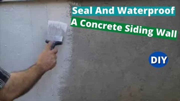 How do you seal a block in a basement wall