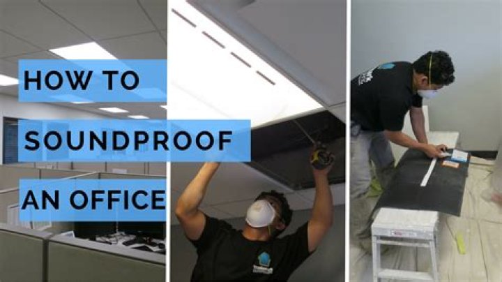 How do you soundproof a commercial office