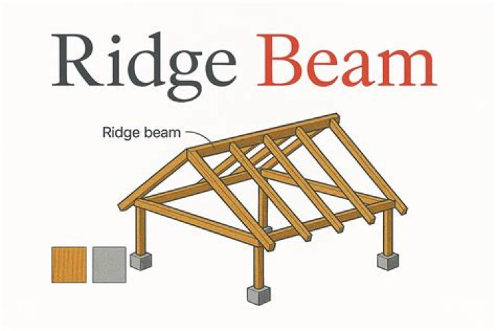 How does a ridge beam work