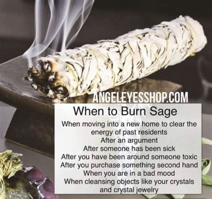 How does sage help cleanse
