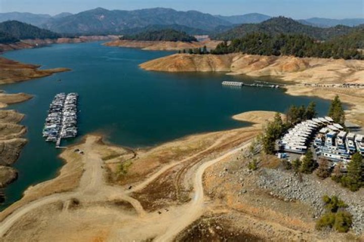 How full are the reservoirs in California
