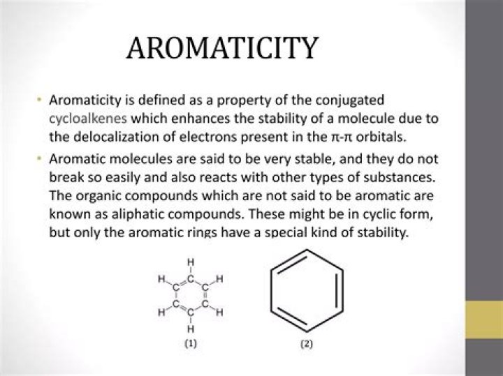 How is aromaticity defined