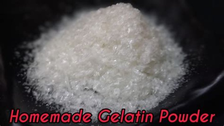 How is gelatin powder made