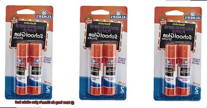 How long does a glue stick last