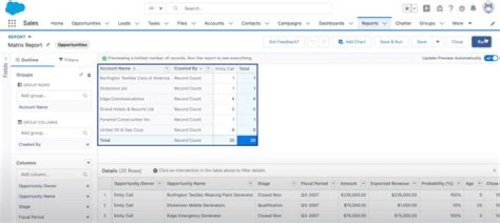 How many components can a Salesforce dashboard support