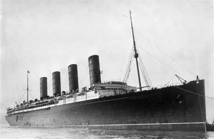 How many passengers were on the Lusitania