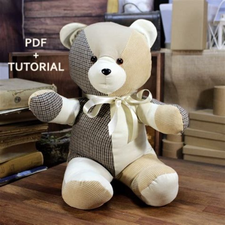 How much fabric does it take to make a teddy bear