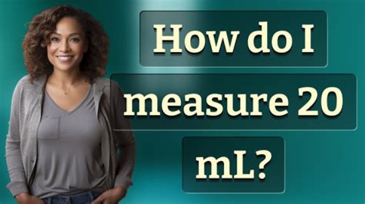 How much is 20ml of liquid