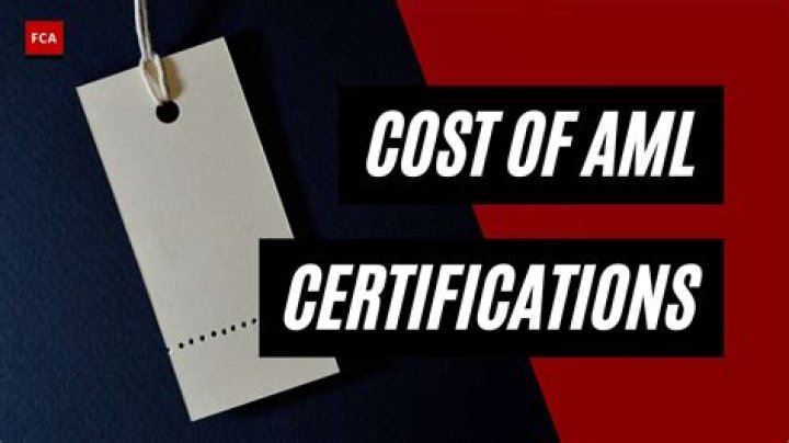 How much is AML certification
