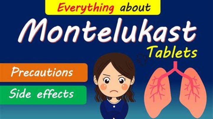 How safe is montelukast