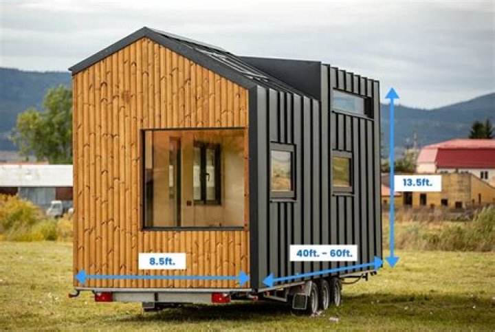 How tall is a tiny house trailer