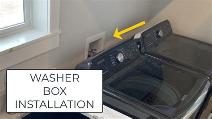 How tall is the washer box
