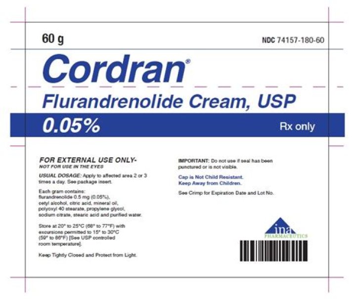 Is Cordran cream a steroid
