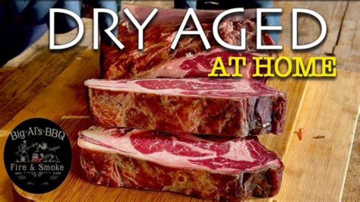 Is dry aged beef supposed to smell