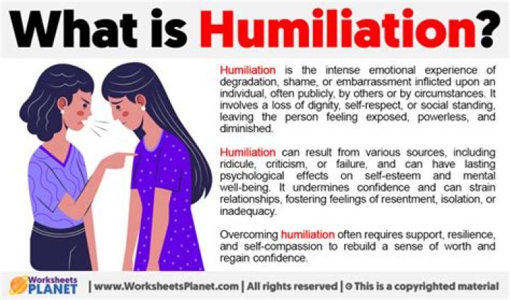 Is humiliating a adjective