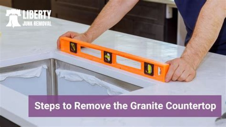 Is it hard to remove granite countertops