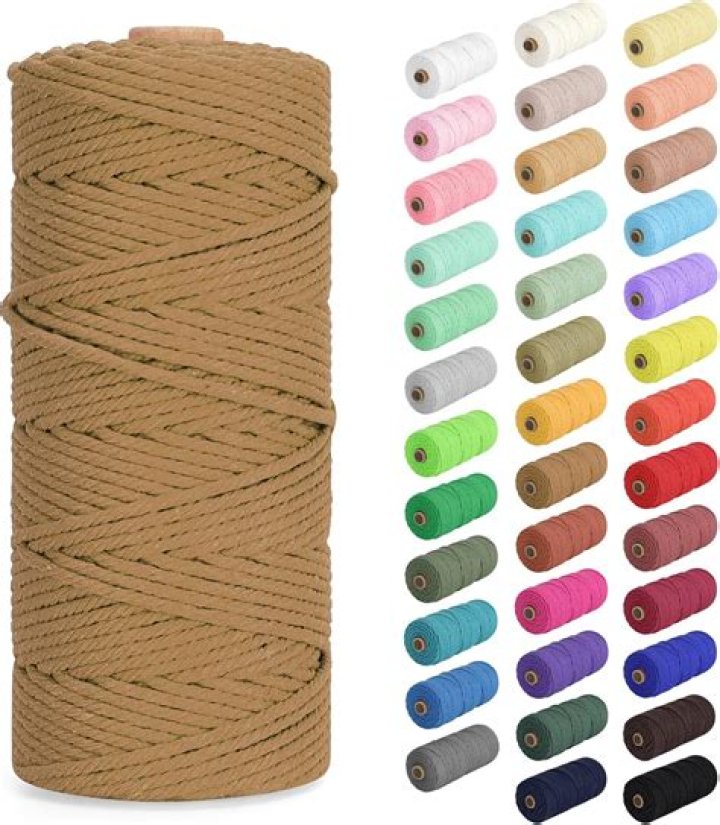Is macrame a cord of cotton