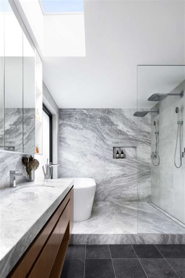 Is marble good in bathrooms