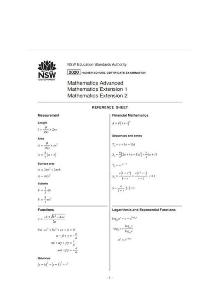 Is maths compulsory for HSC