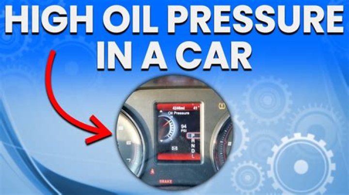 Is my oil pressure too high