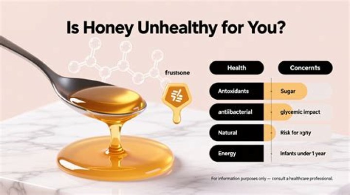 Is natural honey unhealthy