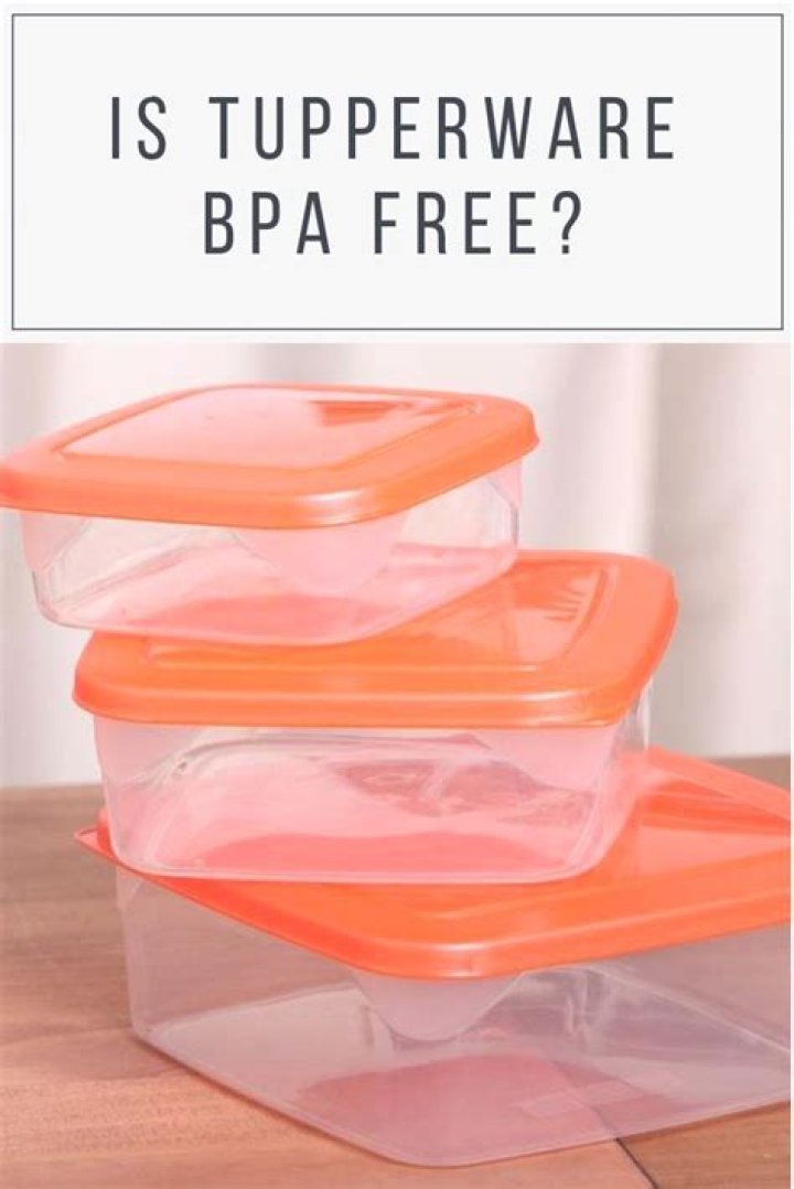 Is new Tupperware BPA free