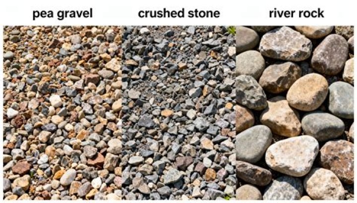 Is pea gravel crushed stone