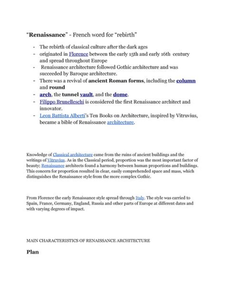 Is Renaissance French word