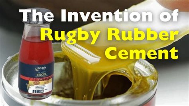 Is rugby a rubber cement