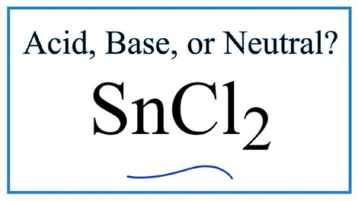 Is SnCl2 soluble