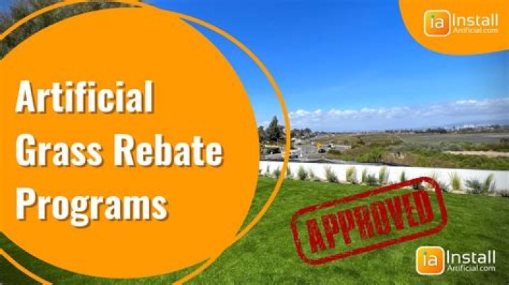 Is there a rebate for artificial grass