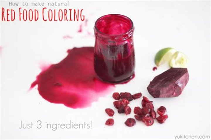Is there a safe red food coloring