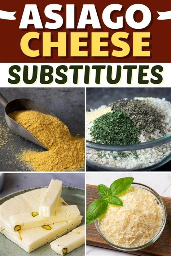 Is there a substitute for asiago cheese