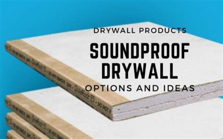 Is there soundproof drywall