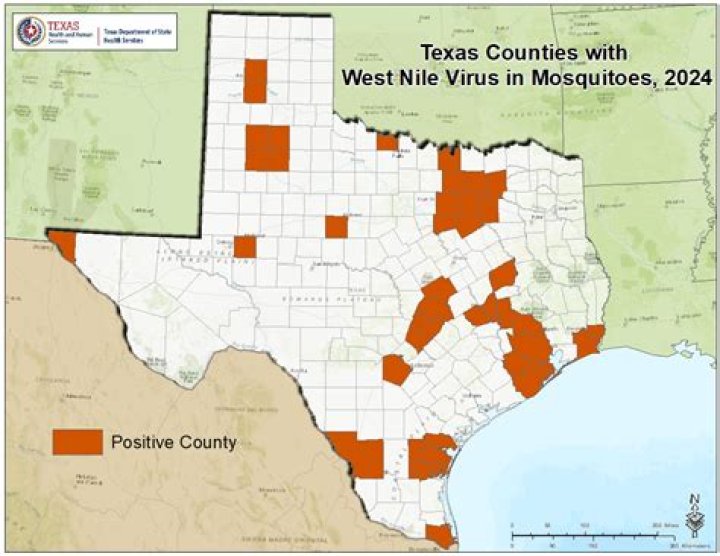 Is there West Nile in Texas