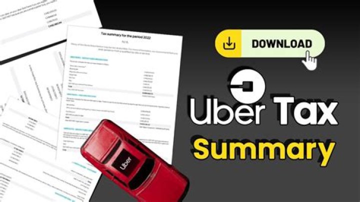Is Uber tax summary a 1099