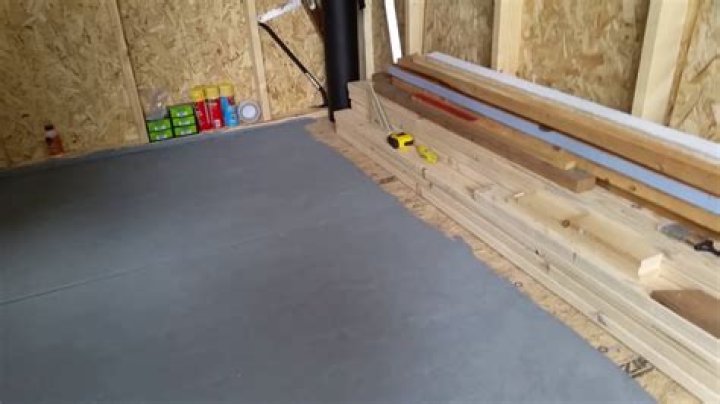 Should I paint shed floor