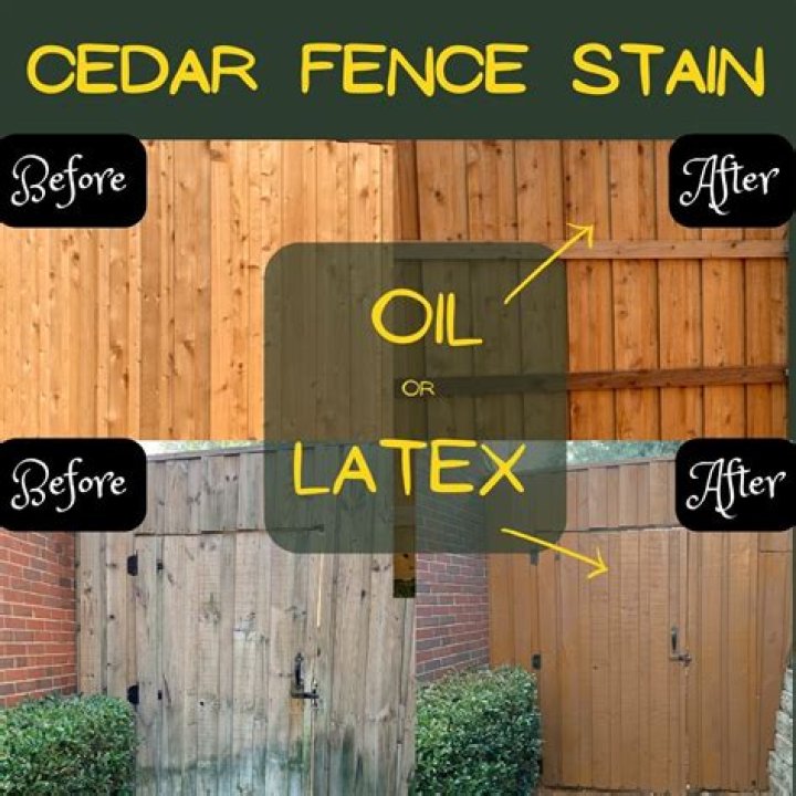 Should I stain cedar fence