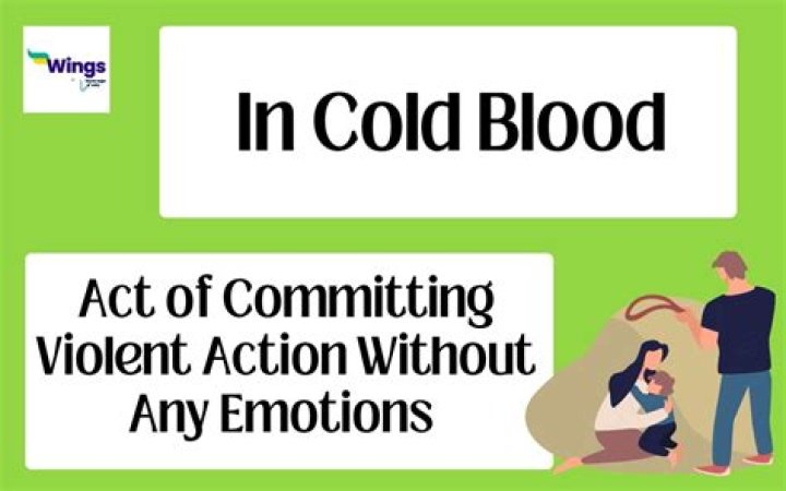 Should in cold blood be banned