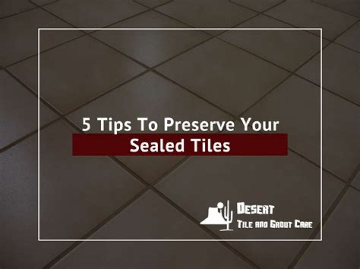 Should polished porcelain tiles be sealed