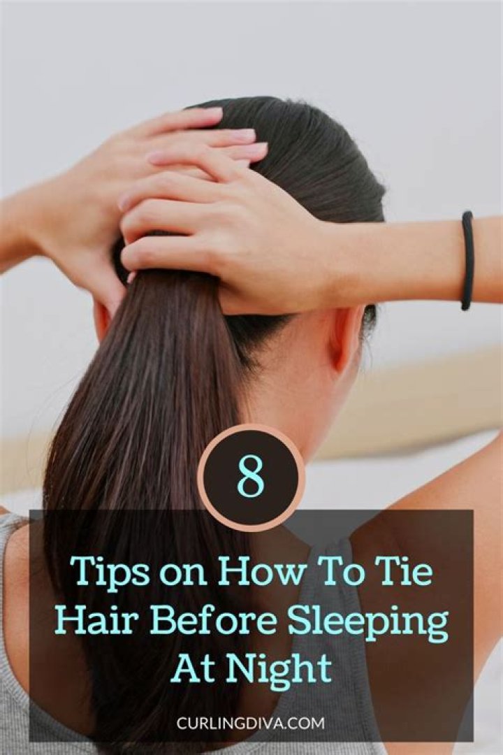 Should we tie hair at night