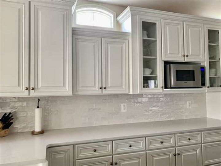 Should you paint kitchen cabinets white