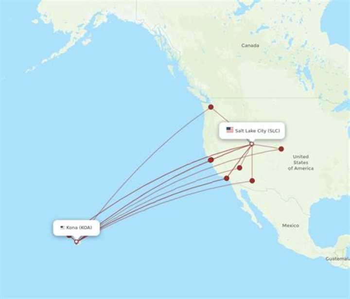 What airlines fly to Kailua Kona