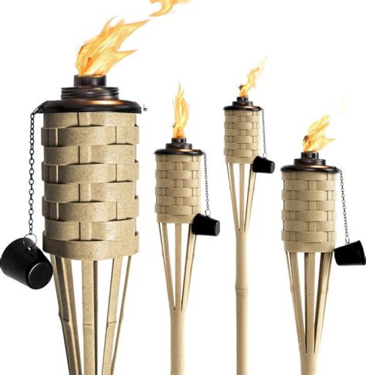 What are bamboo torches for
